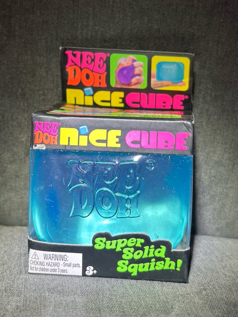 NeeDoh Cube Squishy - Blue